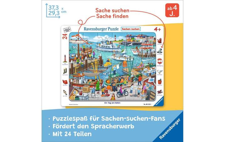 Produktbild Ravensburger Ein Tag am Hafen (24 Teile)