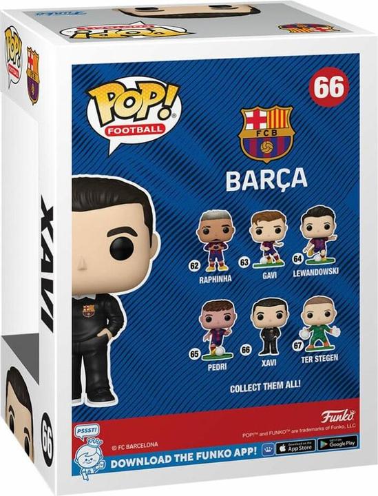 Immagine prodotto Funko EFL POP! assortimento calcio Figurina in vinile Barcellona - Xavi con CH 9 cm (6)