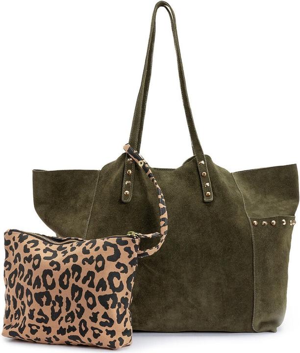 Produktbild La Redoute Collections Shopper aus weichem Leder