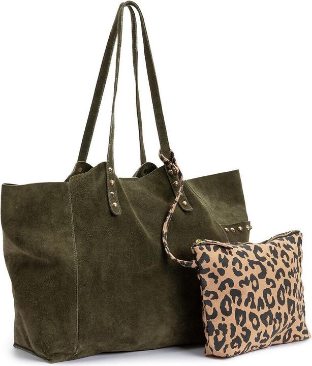 Produktbild La Redoute Collections Shopper aus weichem Leder