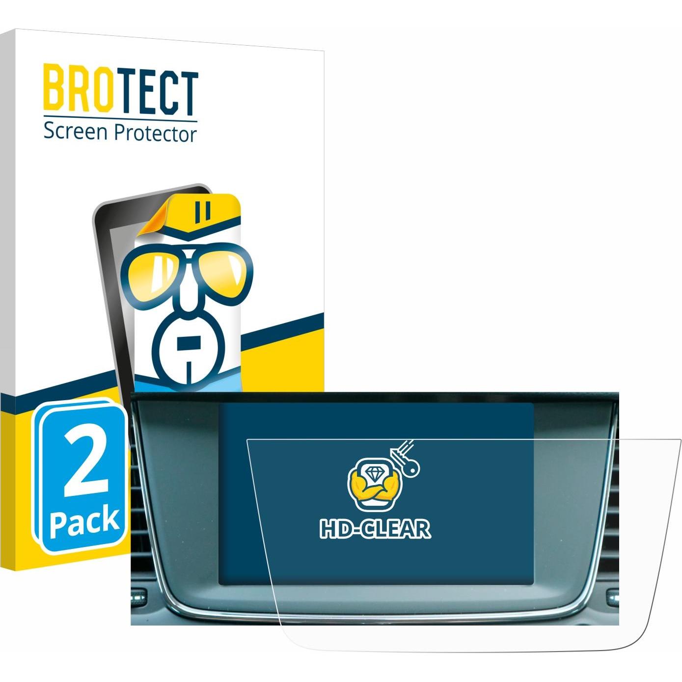 BROTECT, Accessori per navigatori GPS, Pellicola Trasparente