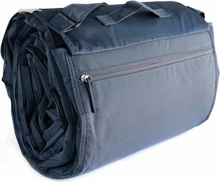 little unicorn Outdoor Blanket Extra Big - Navy Plaid