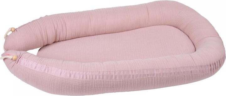 Produktbild Kikadu Babynest Muslin rosa
