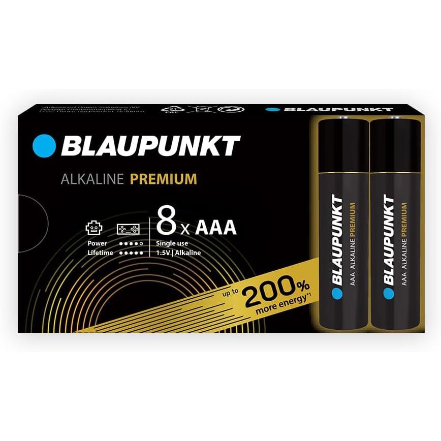 Thumbnail - Blaupunkt Premium Power 8x LR03 (AAA) Box (8 Stk., AAA), Batterien + Akkus