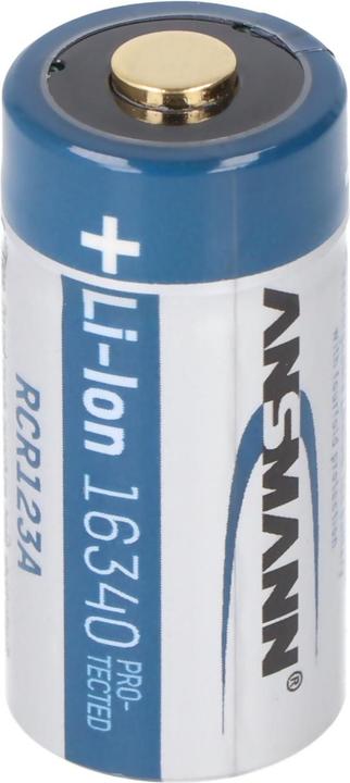 Actual product image Ansmann Akku 16340, RCR123, CR123A mit USB-C Ladebuchse (850 mAh)