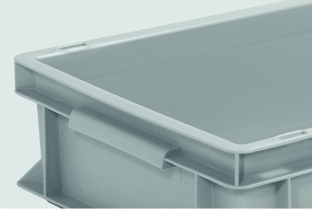 Actual product image Euronorm container grey