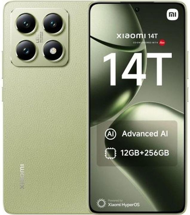 Xiaomi 14T (256 GB, Lemon Green, 6.67", Dual SIM, 5G)