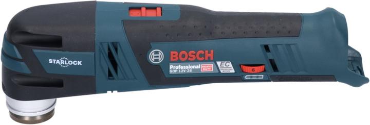 Actual product image Bosch Professional GOP 12V-28 Professional Battery Multi Cutter Starlock Brushless + 1x Battery 2.0 Ah + Charger