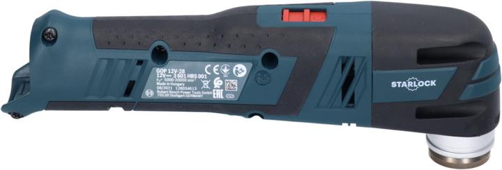 Actual product image Bosch Professional GOP 12V-28 Professional Battery Multi Cutter Starlock Brushless + 1x Battery 2.0 Ah + Charger