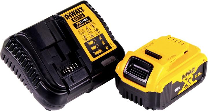 Actual product image DeWalt DCL 074 P1 Rechargeable construction site spotlight 18 V 5000 lm 4000 Kelvin + 1x rechargeable (5000 lm)