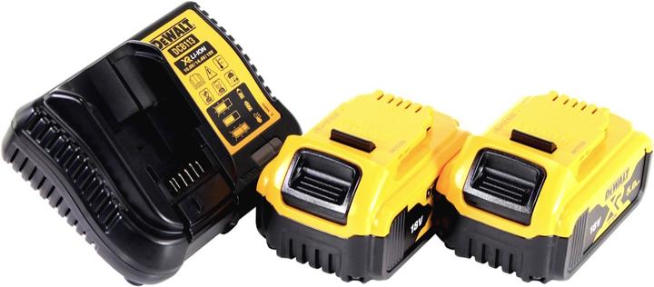 Actual product image DeWalt DCL 077 P2 Rechargeable LED worklight 12 V 18 V 2000 lm IP54 + 2x rechargeable battery 5.0 Ah + (2000 lm)