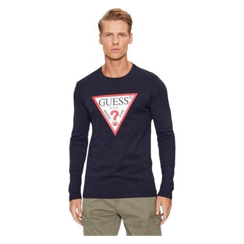 Guess, Uomini, Maglietta, Maglietta A Maniche Lunghe Da Uomo, (M)