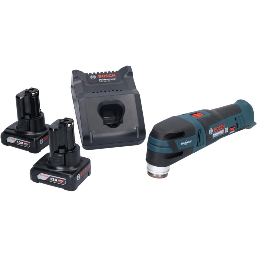 Thumbnail - Bosch Professional, Multifunktionswerkzeug, Bosch GOP 12V-28 Professional Akku Multi Cutter Starlock Brushless + 2x Akku...