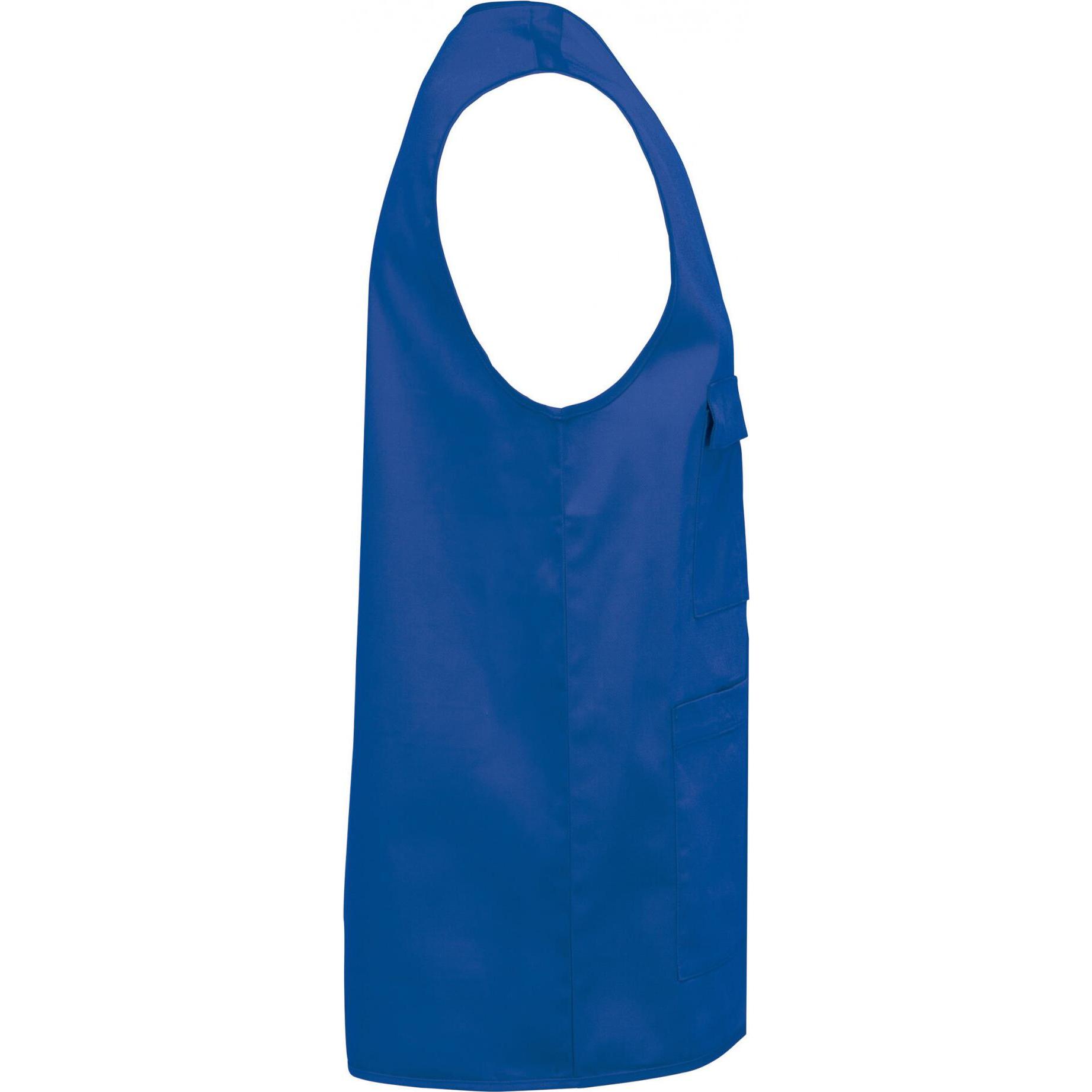 Thumbnail - Kariban, Herren, Weste, Polycotton-Weste mit mehreren Taschen, Blau, (XS)