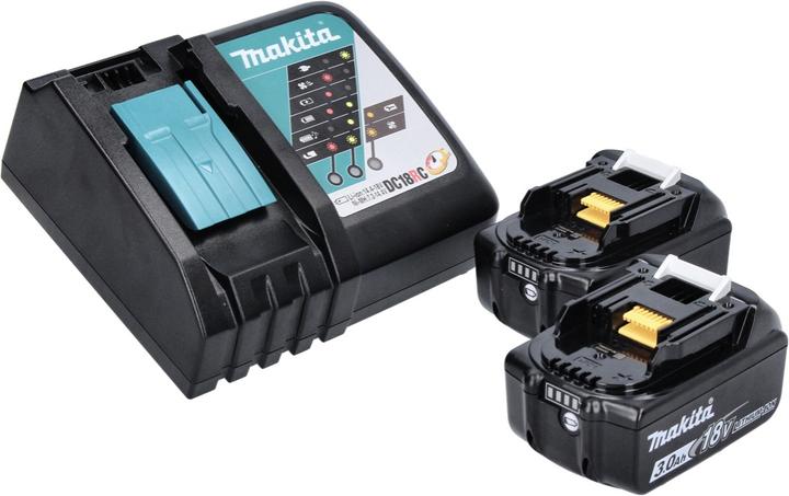 Image du produit Makita DHG 180 RF Pistolet à air chaud sans fil 18 V 550 °C + 2x batterie 3,0 Ah + chargeur