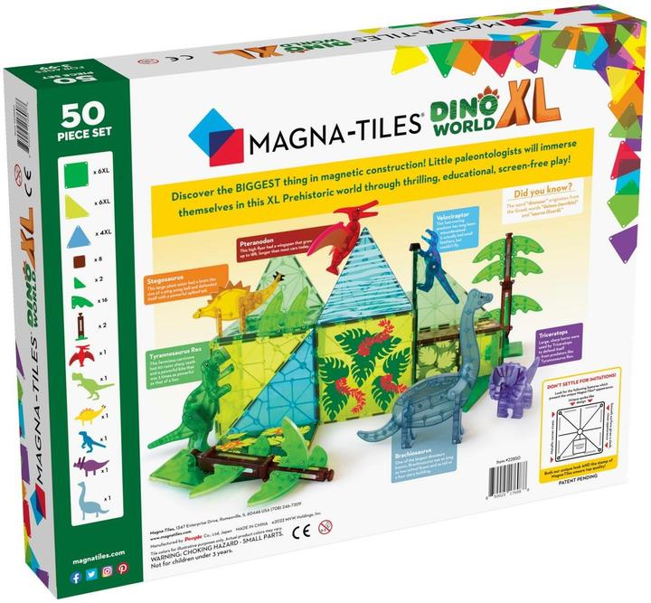 Produktbild Magna-Tiles Dino World XL Set