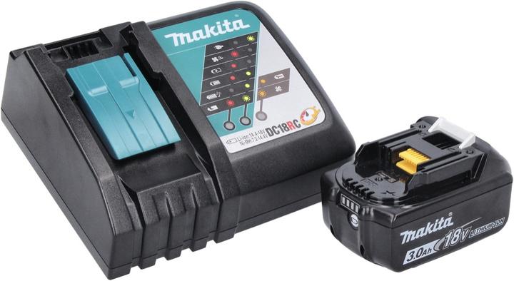 Image du produit Makita DHG 180 RF1J Pistolet à air chaud sans fil 18 V 550 °C + 1x batterie 3,0 Ah + chargeur + Makpac