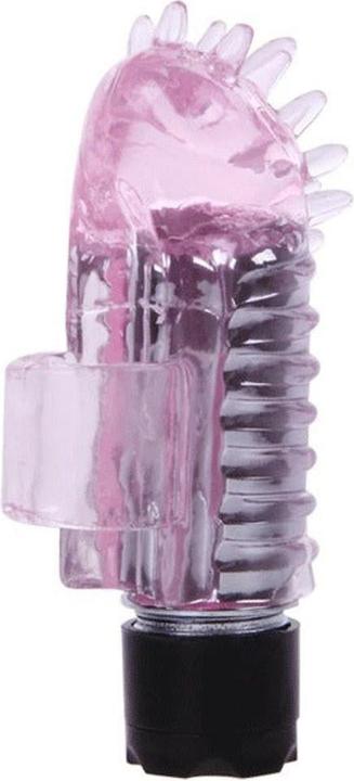 Actual product image Baile Finger Vibrator Sleeve