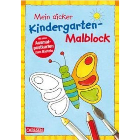 Mein dicker Kindergarten-Malblock, Kinderbücher von Ulrich Velte