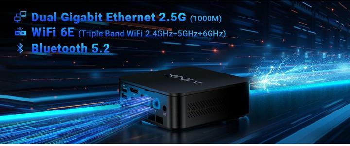 Actual product image Minix NGC NR660 LP (512 GB, 16 GB, AMD Ryzen 5 6600H, Radeon 660M)