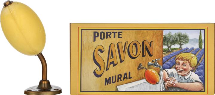 Actual product image Benois Discop La Savonnerie De Nyons Rotating Soap With Brass Stand (Hard soap, 260 ml)