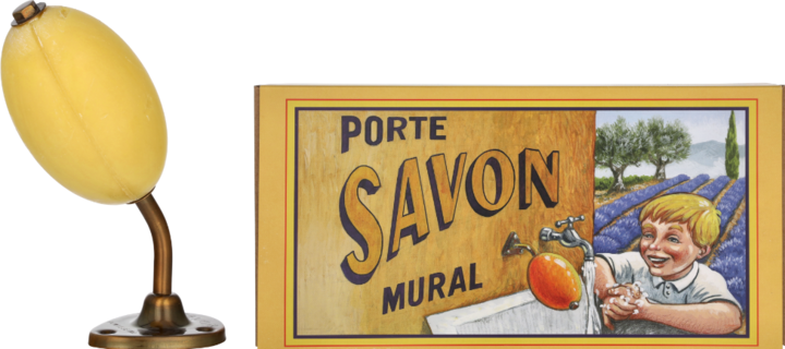 Image du produit Benois Discop La Savonnerie De Nyons Rotary Soap With Brass Stand (260 ml)