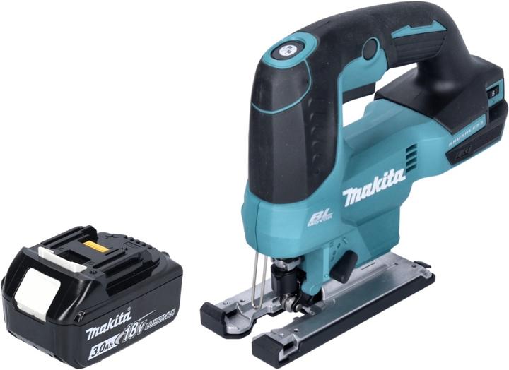 Actual product image Makita DJV 184 F1 cordless pendulum action jigsaw 18 V brushless + 1x rechargeable battery 3.0 Ah -