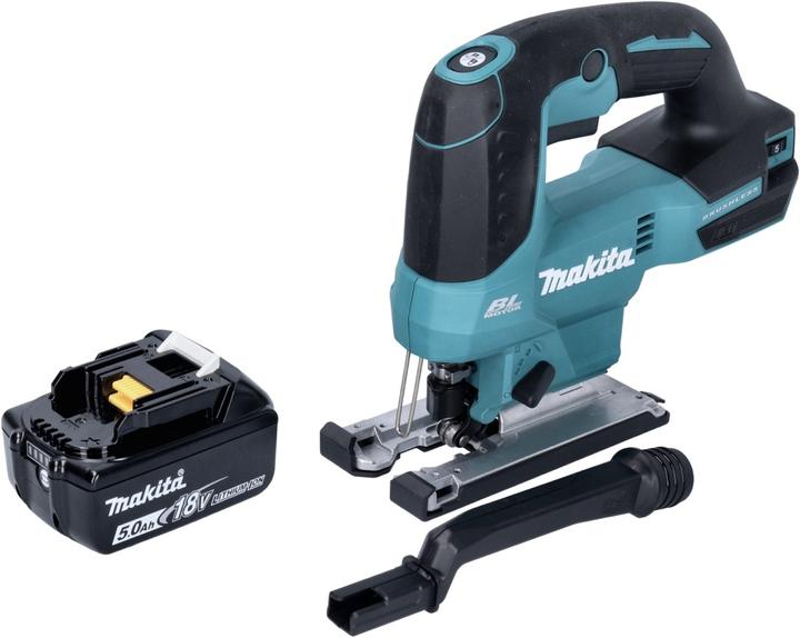 Actual product image Makita DJV 184 T1 Battery pendulum jigsaw 18 V Brushless + 1x battery 5.0 Ah - without charger