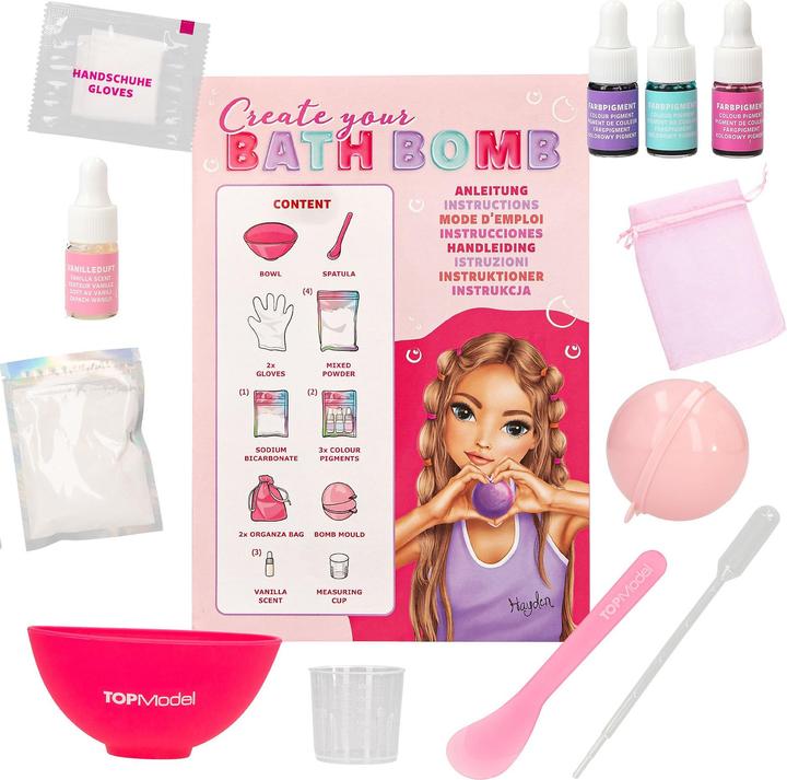 Actual product image Top Model Topmodel - DIY Bath Bomb Set BEAUTY and ME - (0413503) (Bath bombs)