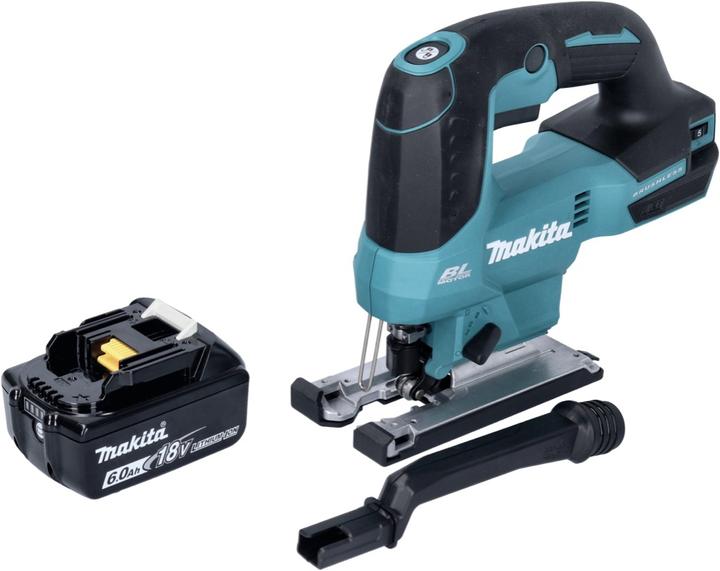 Actual product image Makita DJV 184 G1 Battery pendulum action jigsaw 18 V Brushless + 1x battery 6.0 Ah - without charger