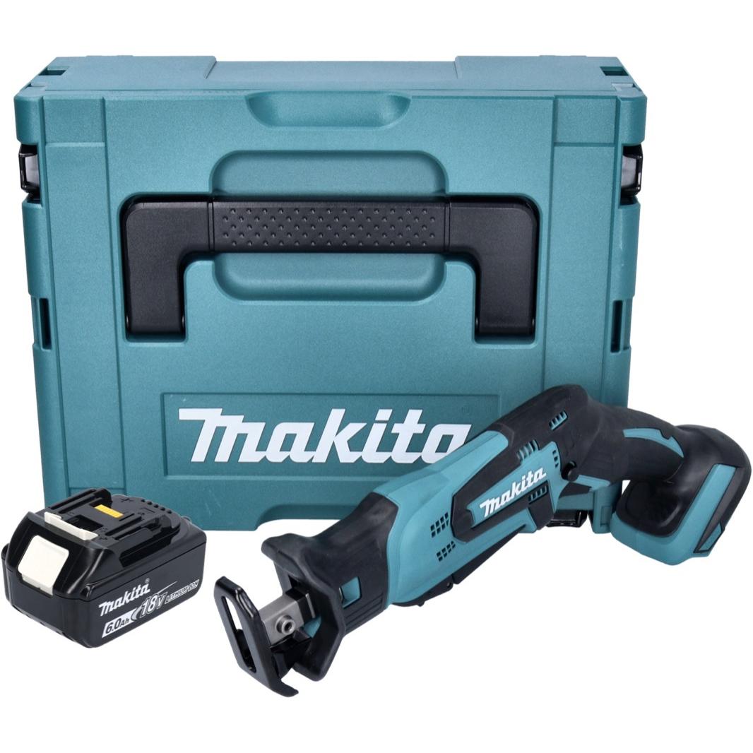 Thumbnail - Makita, Säbelsäge, DJR 185 G1J Akku Recipro Säbelsäge 18 V + 1x Akku 6,0 Ah + Makpac - ohne Ladegerät