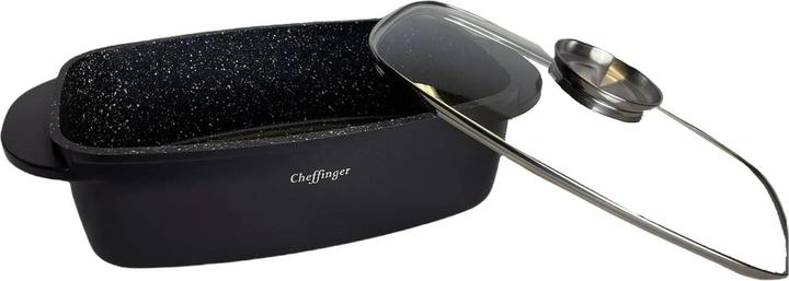 Actual product image Cheffinger Casserole dish with lid - 32 cm