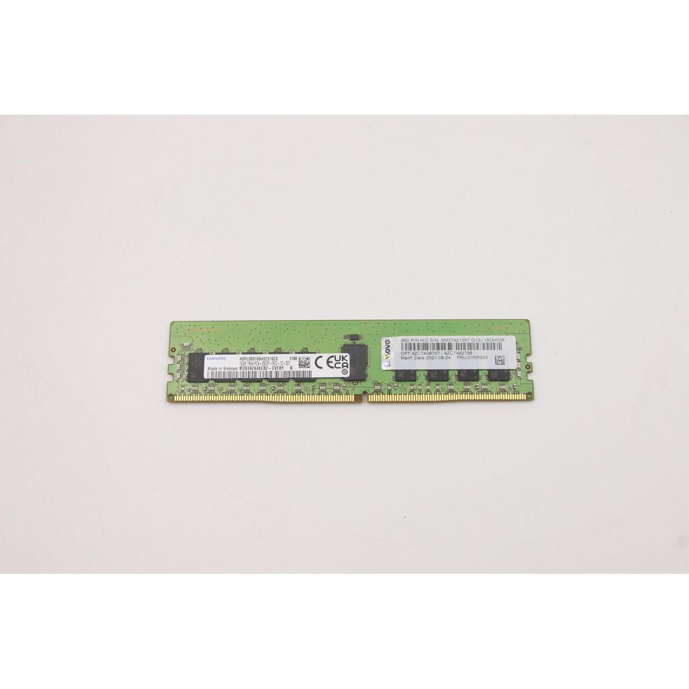 Lenovo Memory 16GB TruDDR4 2933MHz (1 x 16GB, 2933 MHz, DDR4-RAM), RAM