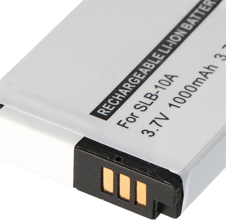 Actual product image Samsung Battery SLB-10A, SLB10A, ES55, HZ10W, L100 (Rechargeable battery)