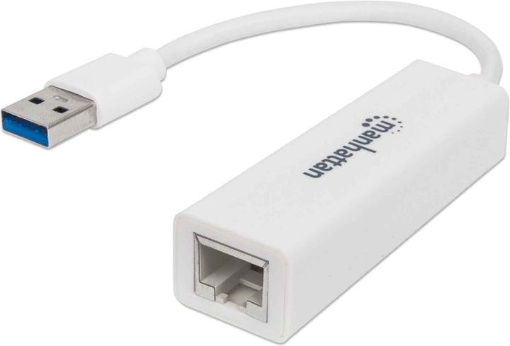 Image du produit Manhattan Adaptateur USB vers Ethernet (USB, RJ45 (1x))