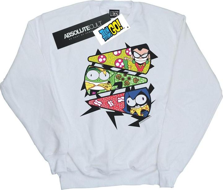 Produktbild Teen Titans Go Pizza Slice Sweatshirt Mädchen (128)