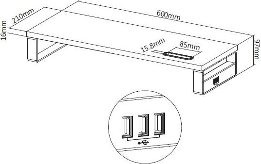 Produktbild equip Ergo 650881