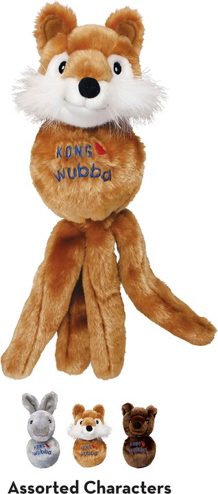 KONG Dog Toy Wubba Friends assorted (Litter toy dog)
