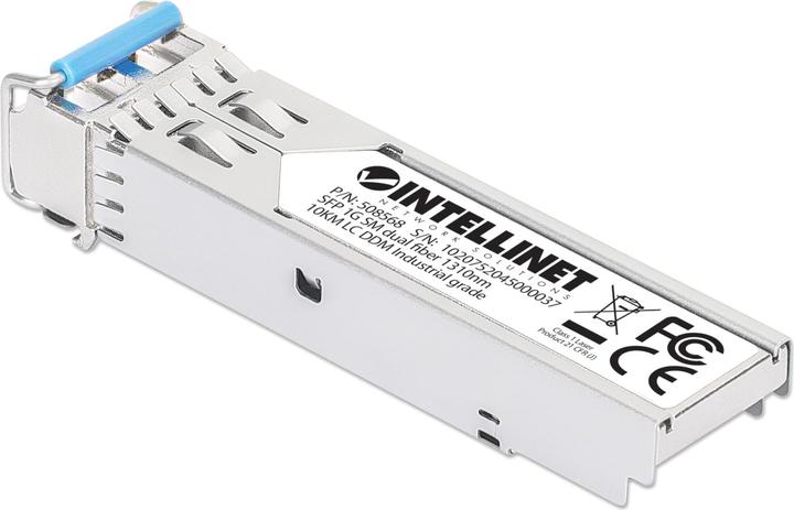 Immagine prodotto Intellinet Ricetrasmettitore industriale Gigabit SFP Mini-GBIC per cavo in fibra ottica