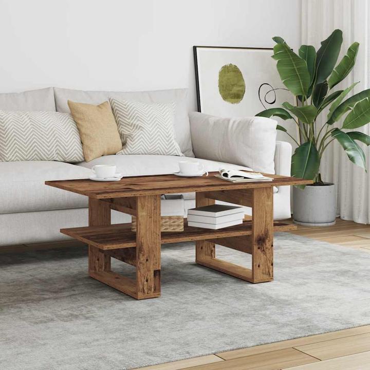 Produktbild VidaXL Couchtisch Altholz-Optik 102x55x42 cm Holzwerkstoff (102 x 55 x 42 cm)