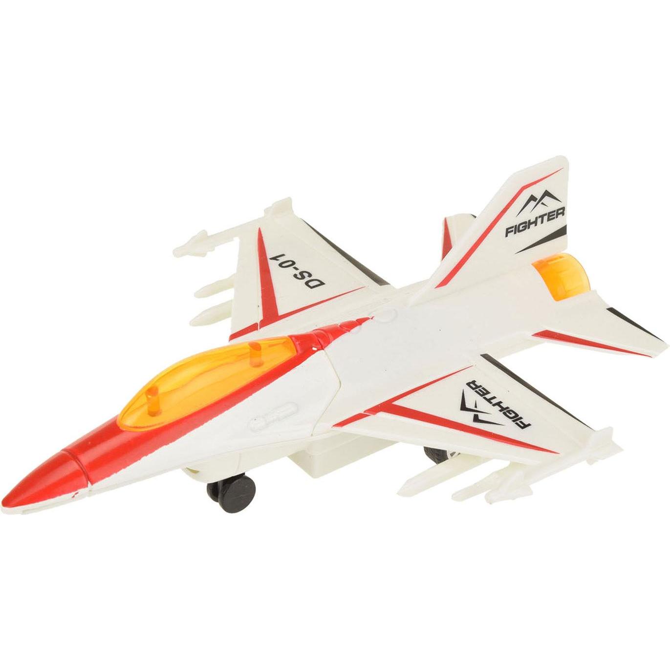 Thumbnail - Toi-Toys Zurückziehbares Kampfflugzeug aus Metall