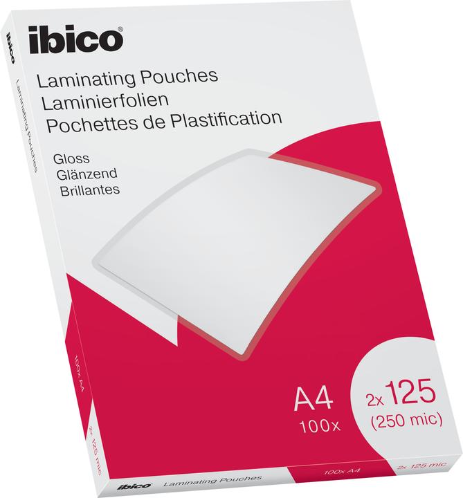 Ibico Foglio di laminazione (A4, 100 Pezzo/i, 125 µm)