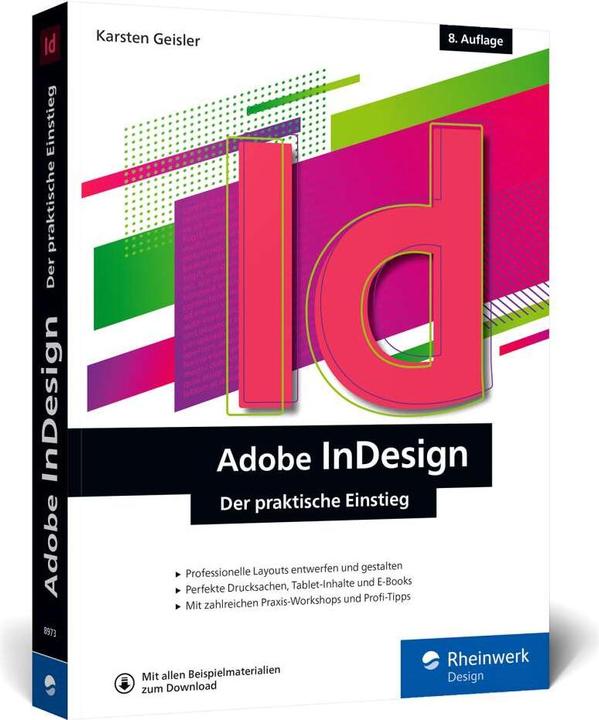 Actual product image Adobe InDesign (German, Geisler Karsten, 2022)