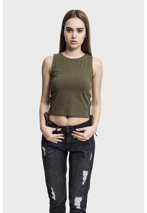 Produktbild Urban Classics Ladies Lace Up Cropped Top (XL)