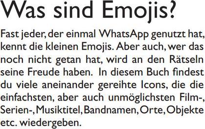 Nährwerte und Zutaten Emojis (Deutsch, Kai Weins, 2014)