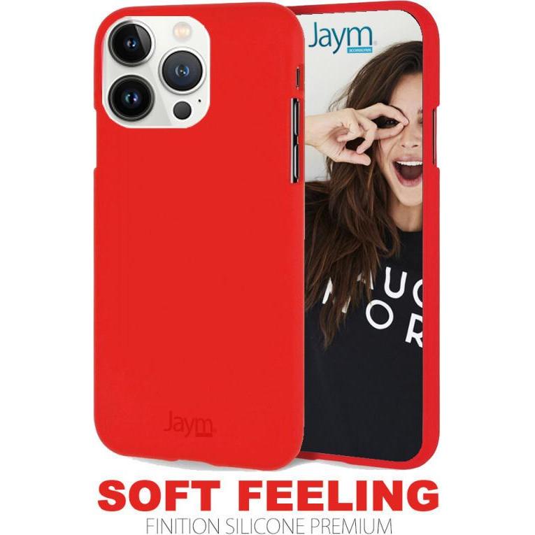 Thumbnail - Jaym Hülle Premium Soft Feeling, Rot Series (Apple iPhone 13 Pro), Smartphone Hülle, Rot