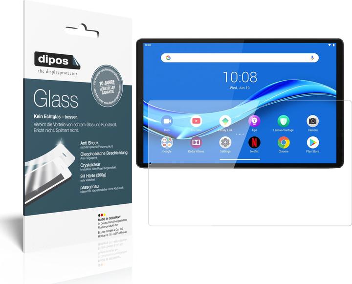 Actual product image Dipos Screen Protector Anti-Shock (2 pcs., Lenovo Tab M10 FHD Plus)