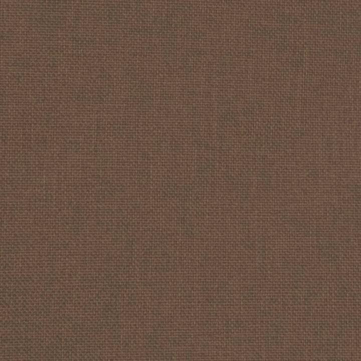 Produktbild vidaXL Clubsessel mit Fusshocker Braun Stoff,Farbe: Braun,Material