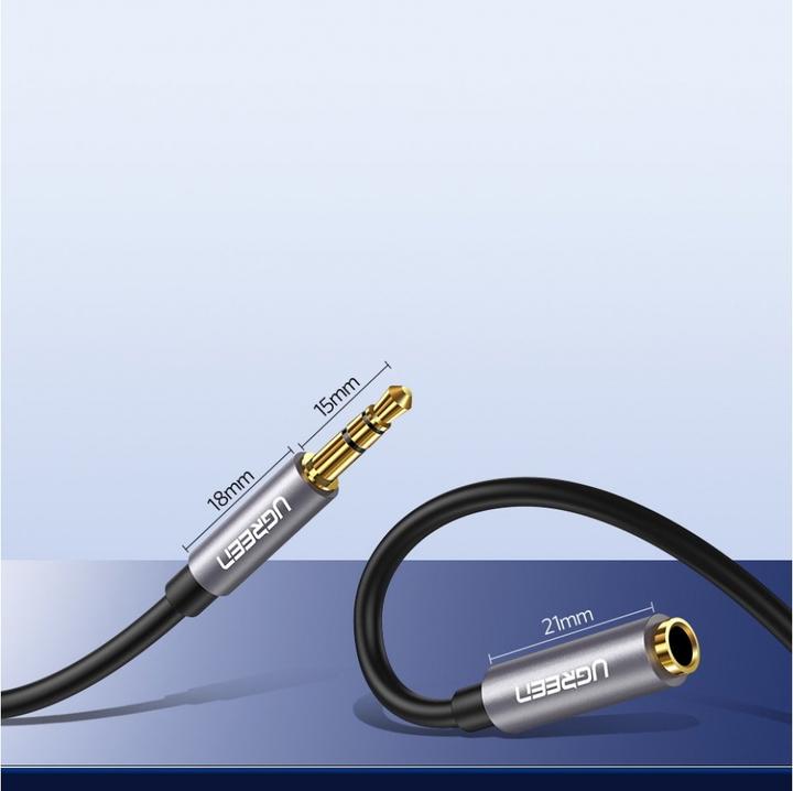 Immagine prodotto Ugreen 10595 Cavo audio (3 m, Connettore da 3,5 mm (AUX))