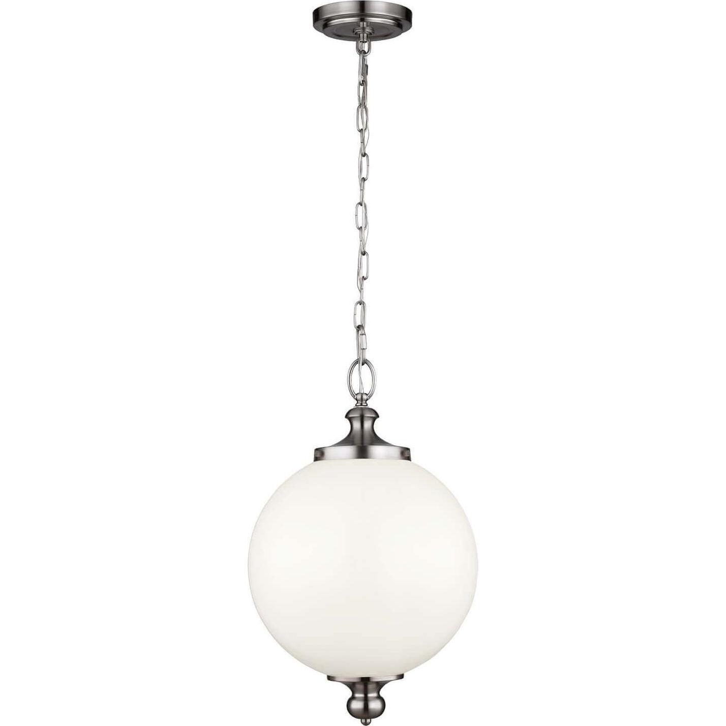 Elstead Lighting, Pendelleuchte, Parkman Hängeleuchte E27 49cm Gebürsteter Stahl (E27)